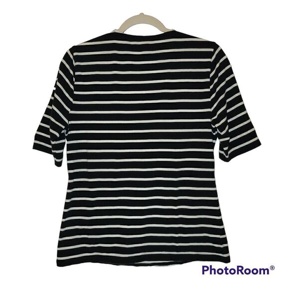 Michae Michael l Kors large black and white blouse - Picture 2 of 6